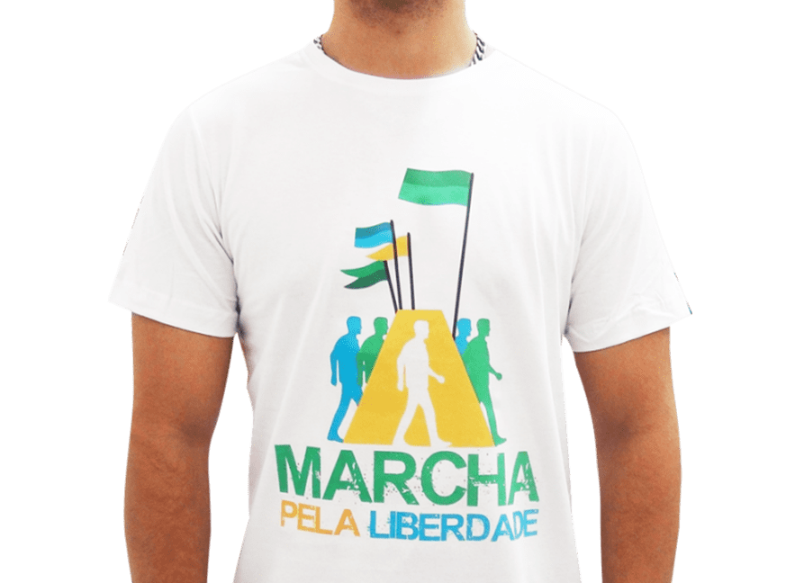 Camiseta unissex personalizada com Transfer Digital